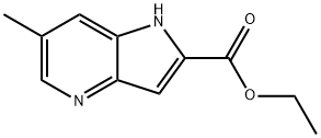 6-Methyl-4-azaindole-2-carboxylic acid ethyl ester Struktur