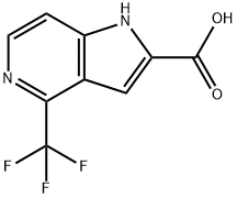 4-TrifluoroMethyl-5-azaindole-2-carboxylic acid|4-TrifluoroMethyl-5-azaindole-2-carboxylic acid