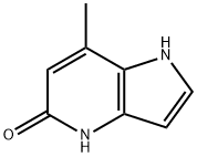 5-Hydroxy-7-Methyl-4-azaindole 化学構造式