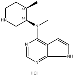 1260590-51-9 N-メチル-N-((3R,4R)-4-メチルピペリジン-3-イル)-7H-ピロロ[2,3-D]ピリミジン-4-アミン塩酸塩