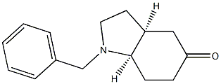 (3aS,7aR)-1-benzylhexahydro-1H-indol-5(6H)-one Structure