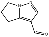 5,6-dihydro-4H-pyrrolo[1,2-b]pyrazole-3-carbaldehyde 化学構造式