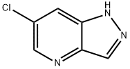 6-クロロ-1H-ピラゾロ[4,3-B]ピリジン 化学構造式