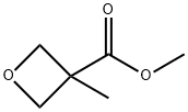 3-メチルオキセタン-3-カルボン酸メチル 化学構造式