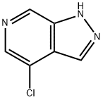 4-クロロ-1H-ピラゾロ[3,4-C]ピリジン 化学構造式