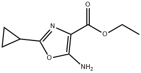 1260743-08-5 5-氨基-2-环丙基-恶唑-4-甲酸乙酯