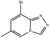 8-bromo-6-methyl-[1,2,4]triazolo[4,3-a]pyridine Struktur