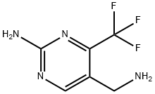 5-(AMinoMethyl)-4-(trifluoroMethyl)pyriMidin-2-aMine Struktur