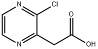 2-(3-Chloropyrazin-2-yl)acetic acid Struktur