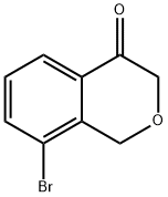 8-溴-异色满-4-酮 结构式
