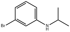 N-异丙基-3-溴苯胺,126086-72-4,结构式
