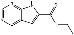 Ethyl 7H-pyrrolo[2,3-d]pyriMidine-6-carboxylate|7H-吡咯并[2,3-D]嘧啶-6-甲酸乙酯