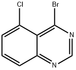4-Bromo-5-chloroquinazoline Structure