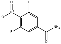 3,5-Difluoro-4-nitrobenzaMide Struktur