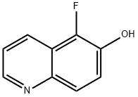 5-fluoroquinolin-6-ol Struktur