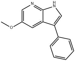 5-Methoxy-3-phenyl-7-azaindole Structure