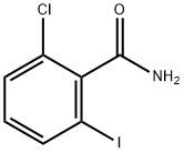 2-氯-6-碘苯甲酰胺, 1261686-40-1, 结构式