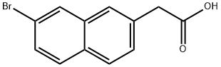 2-(7-溴萘-2-基)乙酸,1261687-94-8,结构式