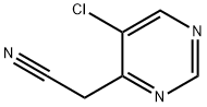 5-ChloropyriMinde-4-Acetonitrile 化学構造式
