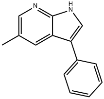 5-Methyl-3-phenyl-7-azaindole,1261846-53-0,结构式