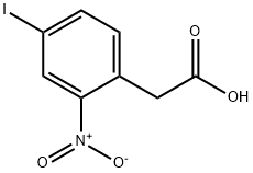 4-碘-2-硝基苯乙酸,1261853-80-8,结构式