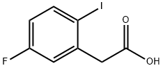 Benzeneacetic acid, 5-fluoro-2-iodo-|