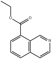 Ethyl 8-isoquinolinecarboxylate 化学構造式