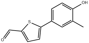 4-(5-ForMylthiophen-2-yl)-2-Methylphenol|4-(5-ForMylthiophen-2-yl)-2-Methylphenol