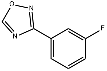 3-(3-Fluorophenyl)-1,2,4-oxadiazole Structure