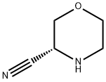 (3R)-3-吗啉甲腈,1262484-54-7,结构式