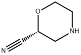 (2R)-2-吗啉甲腈 结构式