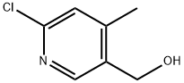 (6-CHLORO-4-METHYLPYRIDIN-3-YL)METHANOL Struktur