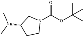 (S)-1-Boc-3-diMethylaMino-pyrrolidine Structure