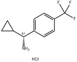 (R)-CYCLOPROPYL(4-(TRIFLUOROMETHYL)PHENYL)METHANAMINE HYDROCHLORIDE|