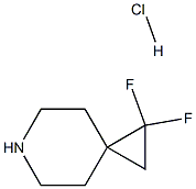 1,1-二氟-6-氮杂螺环[2.5]辛烷盐酸盐,1263132-31-5,结构式