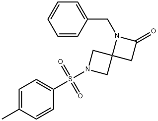 6-[(4-Methylphenyl)sulfonyl]-1-benzyl-1,6-diazaspiro[3.3]heptan-2-one