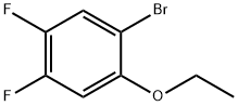 1-溴-2-乙氧基-4,5-二氟苯 结构式