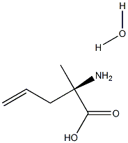 (R)-alpha-Allylalanine hydrate, 98%, 98% ee Structure