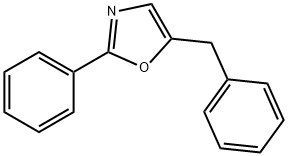5-Benzyl-2-phenyloxazole Struktur