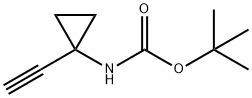 tert-Butyl (1-ethynylcyclopropyl)carbaMate Struktur