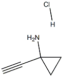 1-氨基环丙基乙炔盐酸盐 结构式