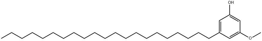 3-Methoxy-5-heneicosylphel Struktur