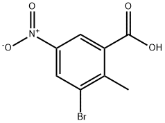 Benzoic acid, 3-broMo-2-Methyl-5-nitro-|3-溴-2-甲基-5-硝基苯甲酸