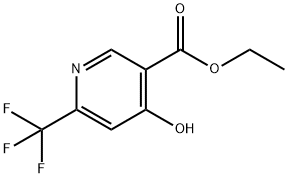 2-三氟甲基-4-羟基-5-甲酸乙酯吡啶,1269292-28-5,结构式