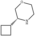 (R)-3-CyclobutylMorpholine Structure