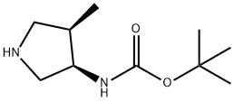 tert-부틸(3R,4R)-4-메틸피롤리딘-3-일카르바메이트