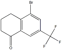 5-BROMO-7-(TRIFLUOROMETHYL)-2,3,4-TRIHYDRONAPHTHALEN-1-ONE|