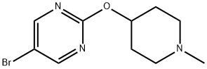 5-broMo-2-(1-Methylpiperidin-4-yloxy)pyriMidine|