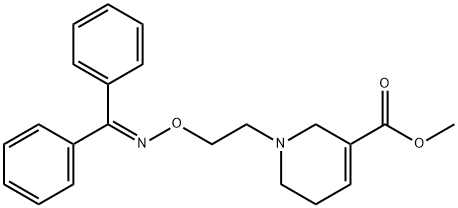 1-[2-[[(Diphenylmethylene)amino]oxy]ethyl]-1,2,5,6-tetrahydro-3-pyridinecarboxylic acid methyl ester|1-[2-[[(二苯基亚甲基)氨基]氧基]乙基]-1,2,5,6-四氢-3-吡啶甲酸甲酯