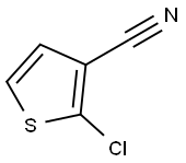 3-Thiophenecarbonitrile, 2-chloro- Structure
